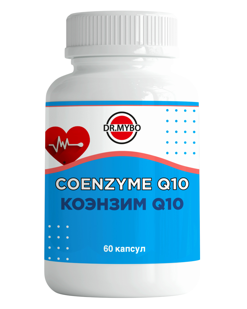 Изображение товара Dr mybo коэнзим q10 (убихинон) 100 мг 60 шт. капсулы массой 0,41 г
