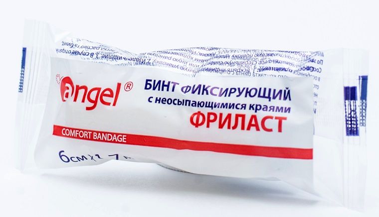 Изображение товара Бинт эластичный фиксирующий фриласт 1,7 м/6 см/angel/