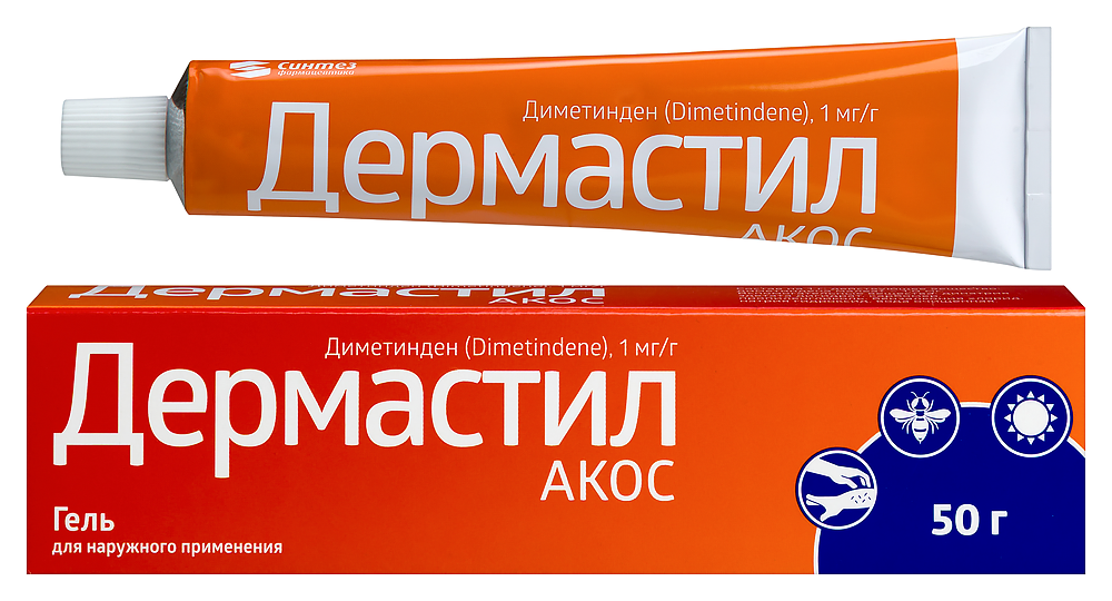 Изображение товара Дермастил АКОС 1 мг/г гель для наружного применения 50 гр