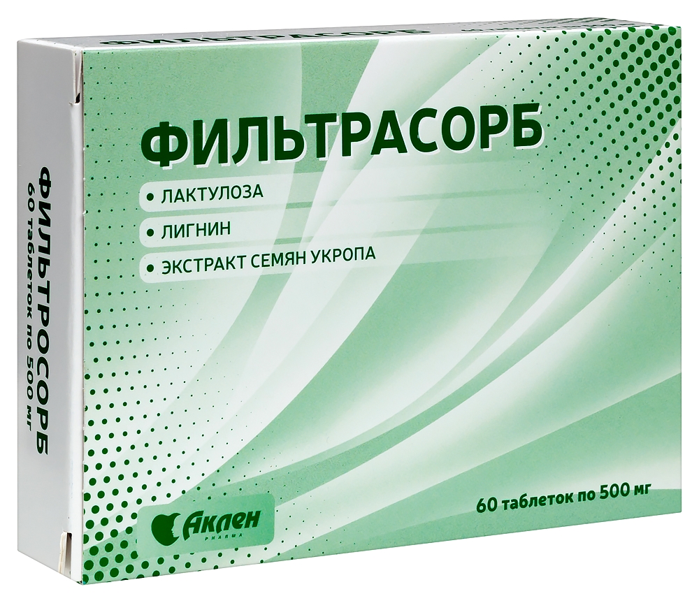 Фильтрасорб 60 шт. таблетки массой 500 мг - цена 430.20 руб., купить в  интернет аптеке в Заполярном Фильтрасорб 60 шт. таблетки массой 500 мг,  инструкция по применению