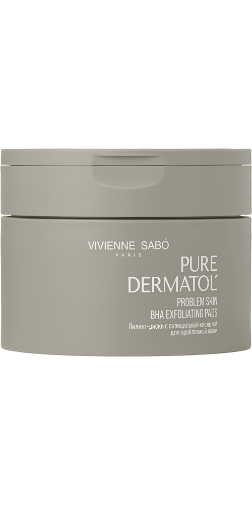 Изображение товара Vivienne sabo pure dermatol пилинг-диски с салициловой кислотой для проблемной кожи 30 шт. Изображение товара Vivienne sabo pure dermatol пилинг-диски с салициловой кислотой для проблемной кожи 30 шт.