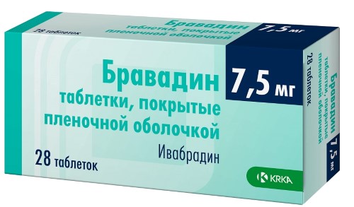 БРАВАДИН 0,0075 N28 ТАБЛ П/ПЛЕН/ОБОЛОЧ инструкция по применению