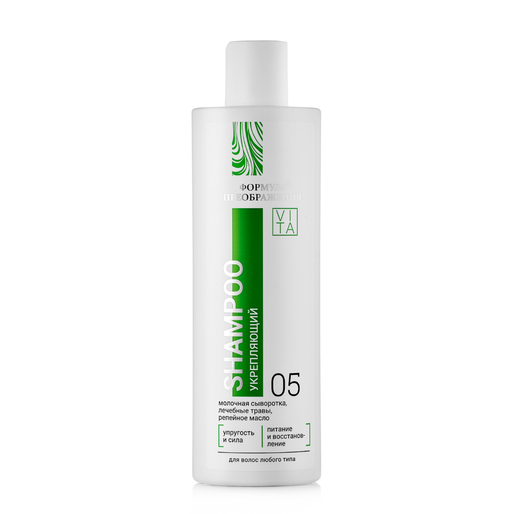 Изображение товара Укрепляющий шампунь формула преображения 250 мл для здоровья волос
