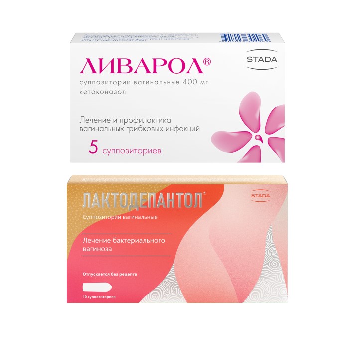 Изображение товара Набор для женщин Ливарол суп №5 + Лактодепантол суп №10 со скидкой