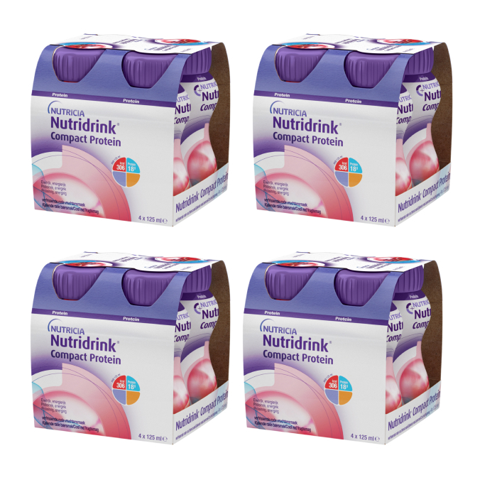 Изображение товара Набор белковое питание 4 уп Нутридринк Компакт Протеин Охлаждающий 125г N4 со скидкой 20%