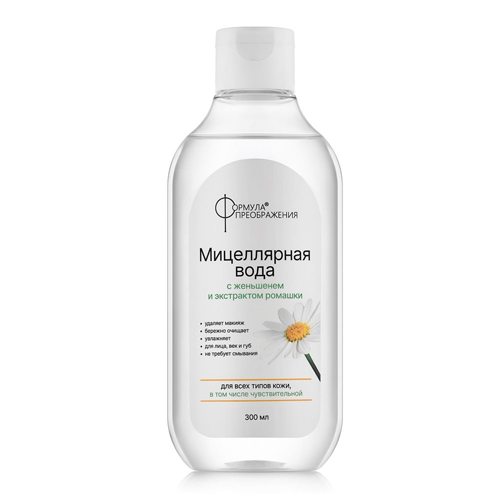 Изображение товара Мицеллярная вода Формула преображения 300 мл для лица и зоны глаз