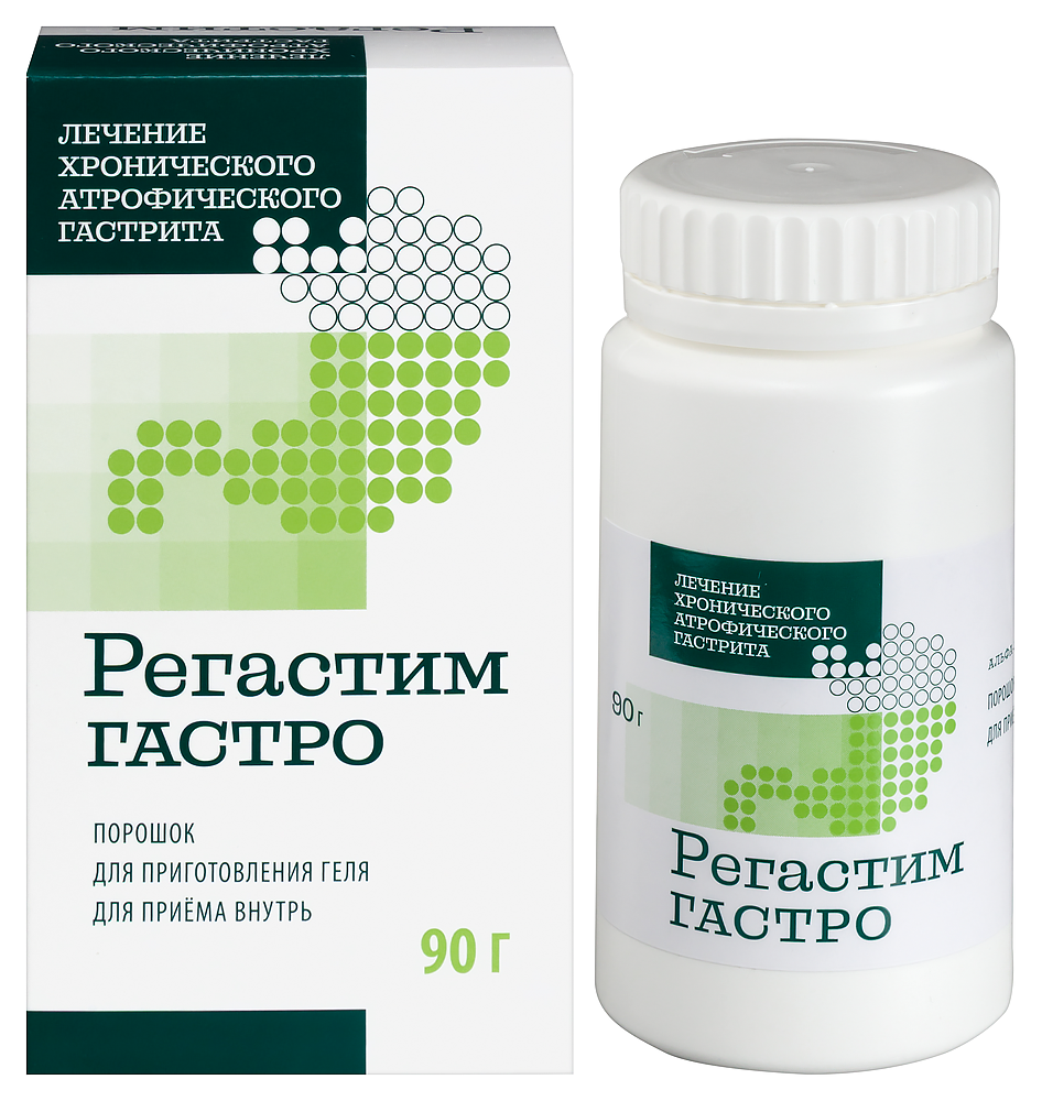 Изображение товара Регастим Гастро порошок для приготовления геля 90 г для профилактики и лечения гастрита