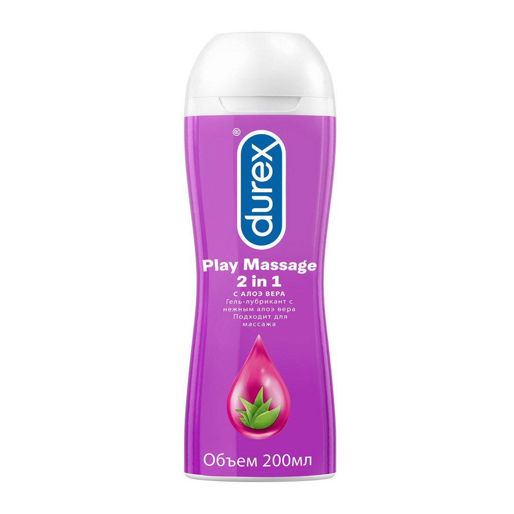 Изображение товара Гель-лубрикант Durex Play Massage 2 in 1 с Алоэ Вера 200 мл