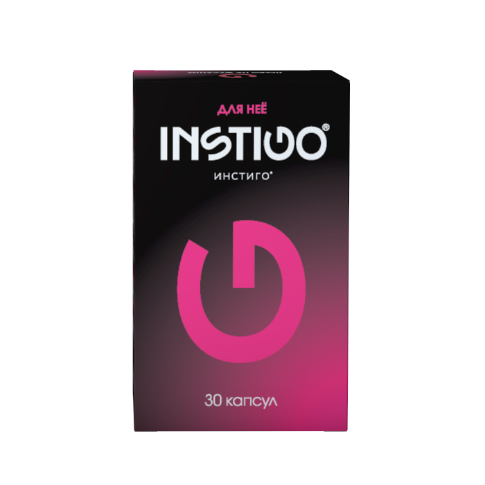 Изображение товара Инстиго для нее 30 капсул по 675 мг биологическая добавка здоровье и энергия
