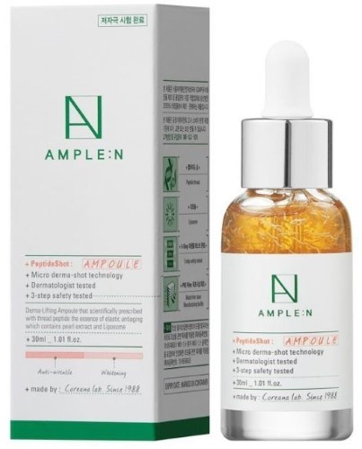 AMPLEN PEPTIDE SHOT ОМОЛАЖИВАЮЩАЯ АМПУЛА С ПЕПТИДАМИ 30МЛ инструкция по применению