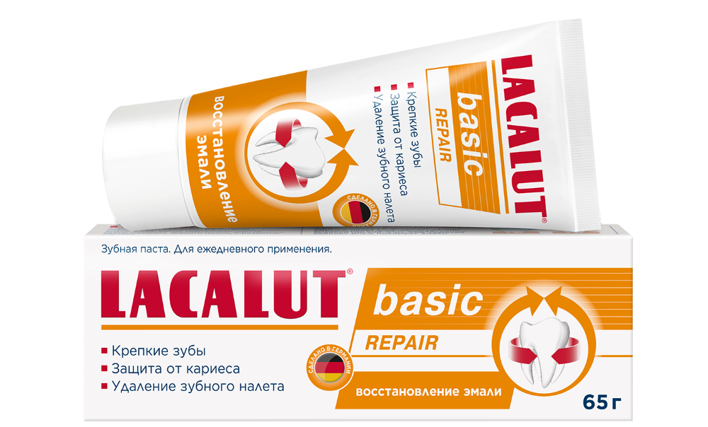 Изображение товара Lacalut зубная паста basic repair 65 гр