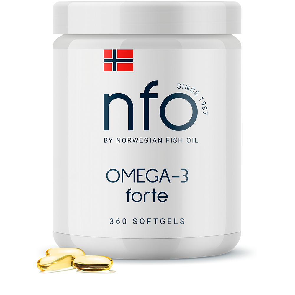 Изображение товара NFO Омега-3 360 капсул по 1450 мг для здоровья сердца и мозга