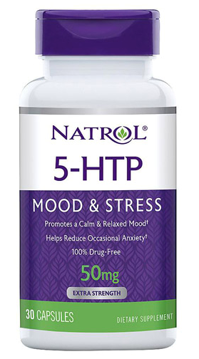 Изображение товара Натрол 5-гидрокситриптофан капсулы 30 шт 333 мг для снятия тревожности и улучшения сна