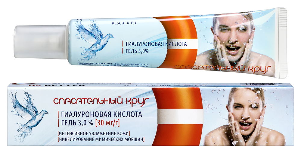 Изображение товара Гель с гиалуроновой кислотой 3% для лица шеи 40 г - увлажнение и омоложение Изображение товара Гель с гиалуроновой кислотой 3% для лица шеи 40 г - увлажнение и омоложение