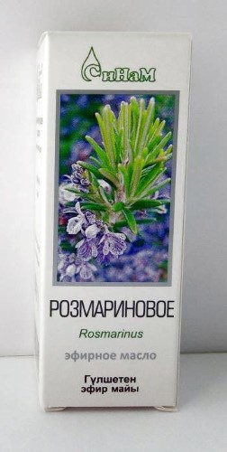 Изображение товара Синам масло эфирное розмарин 10 мл в индивидуальной упаковке