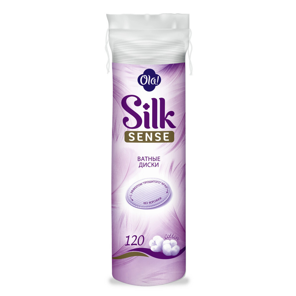 Изображение товара Ola silk sense ватные диски 120 шт.