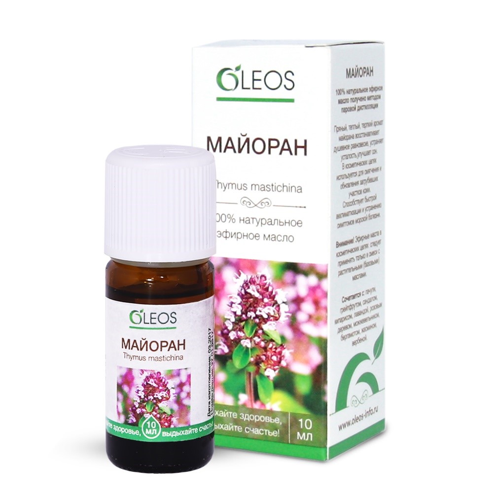 Изображение товара Oleos масло эфирное майоран 10 мл