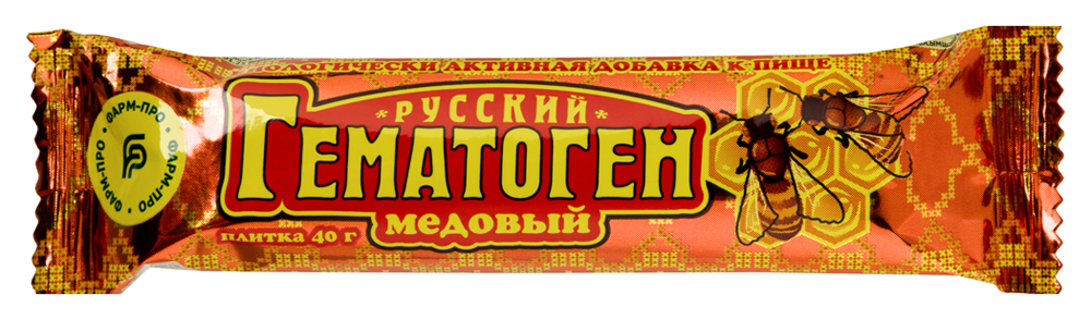 Гематоген русский медовый 40 гр плитка инструкция по применению