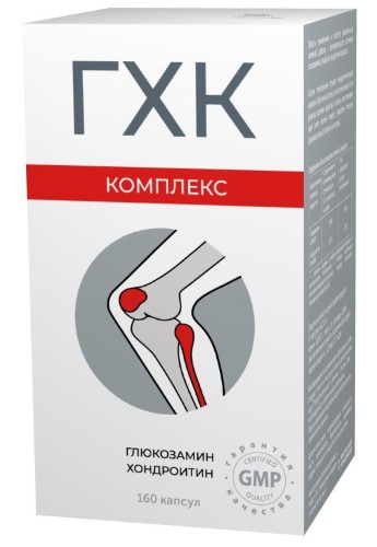 Изображение товара Глюкозамин-хондроитиновый комплекс 160 капсул по 0,32 г для здоровья суставов
