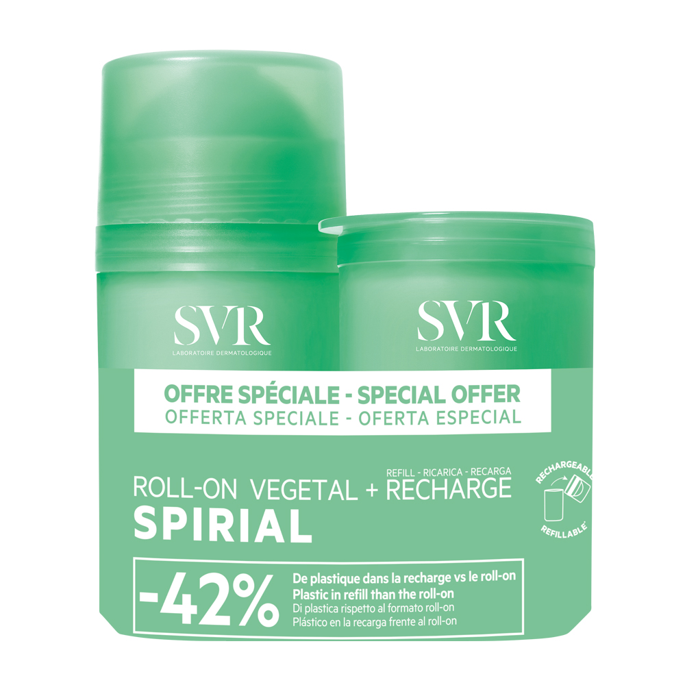 Изображение товара Svr spirial растительный дезодорант ролл-он 50 мл с сменным блоком