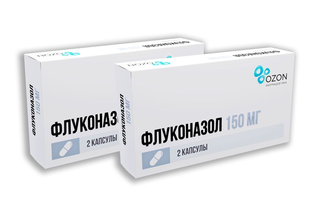 Изображение товара Набор из 2х упаковок Флуконазол капс. 150мг №2 со скидкой!