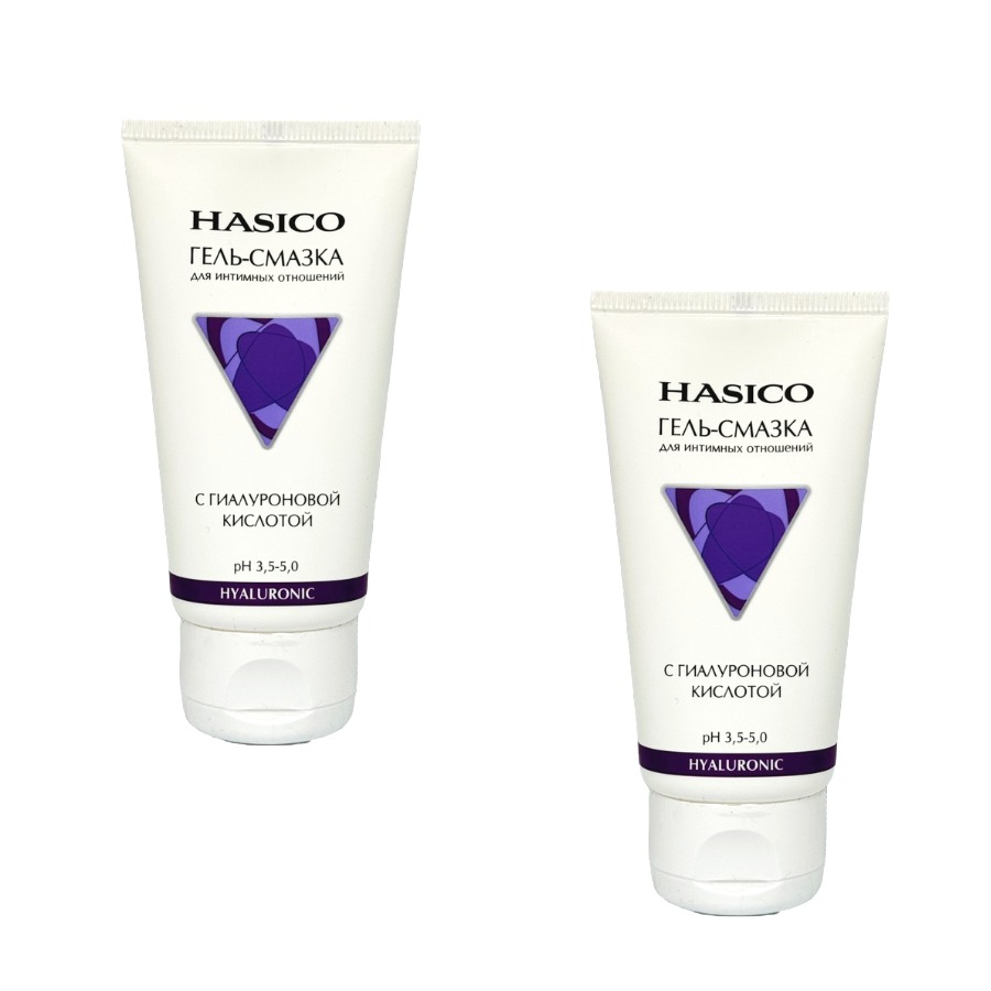 Изображение товара Набор HASICO из 2-х гель смазок лубрикантов с гиалуроновой кислотой 50 мл по спец цене