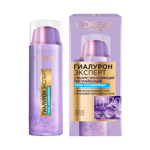 Изображение товара Loreal Paris Гиалурон Эксперт Гель-концентрат для лица 50 мл для увлажнения кожи 35+