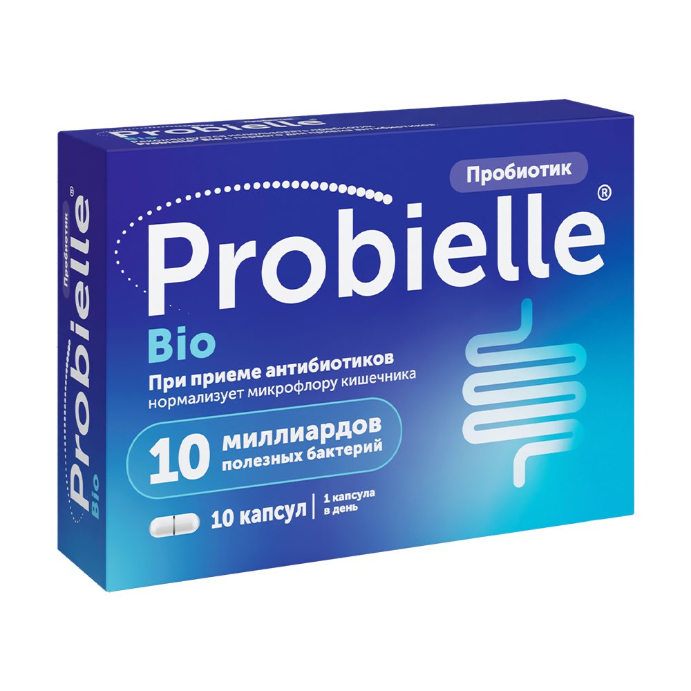 Пробиэль био 10 шт. капсулы массой 325 мг - цена 535 руб., купить в  интернет аптеке в Чайковском Пробиэль био 10 шт. капсулы массой 325 мг,  инструкция по применению