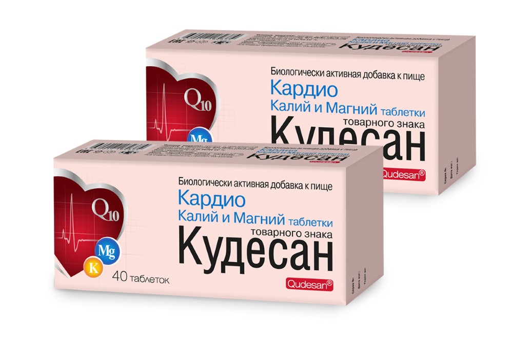 Изображение товара Набор 2 уп. Кудесан с Калием и Магнием со скидкой ! Изображение товара Набор 2 уп. Кудесан с Калием и Магнием со скидкой !