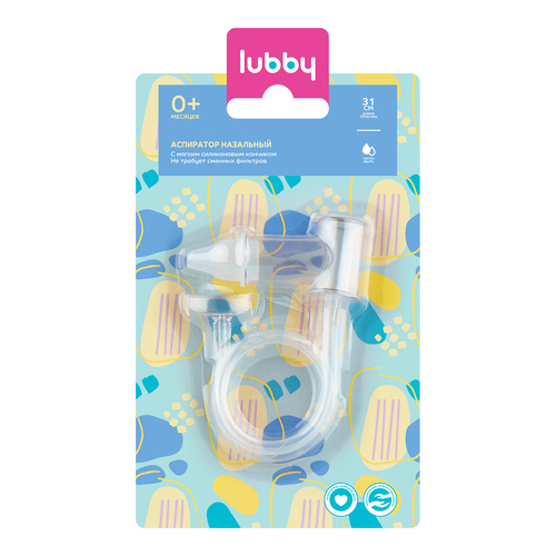 Изображение товара Lubby аспиратор назальный 0+/23570