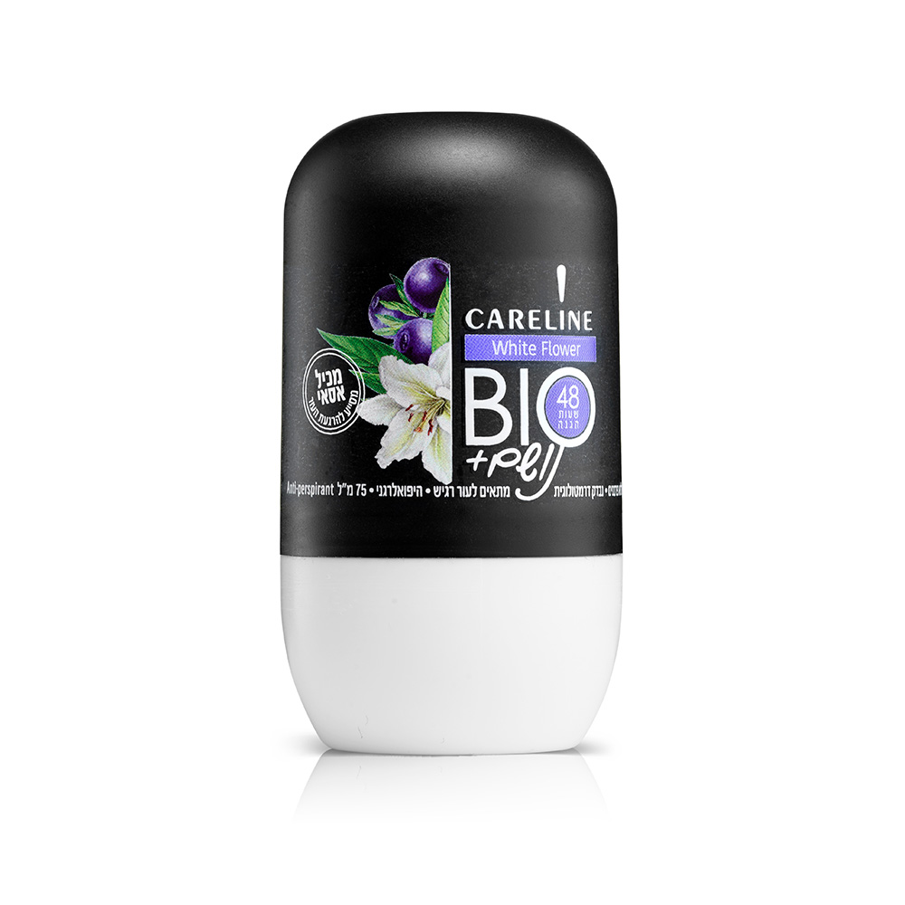 Изображение товара Careline bio дезодорант-антиперспирант шариковый белый цветок 75 мл