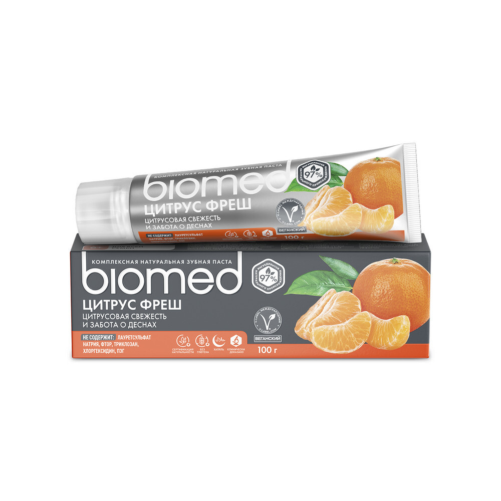 Изображение товара Biomed цитрус фреш зубная паста комплексная 100 гр
