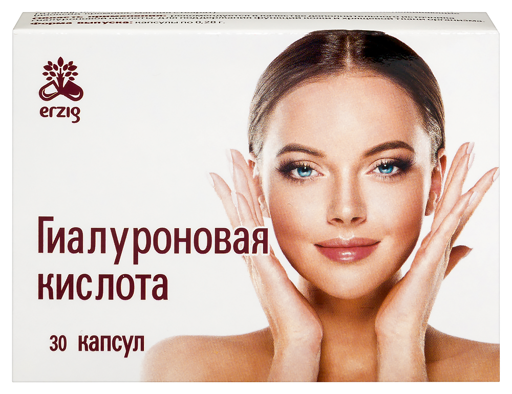 Изображение товара Гиалуроновая кислота 30 капсул по 0,28 г для кожи и суставов