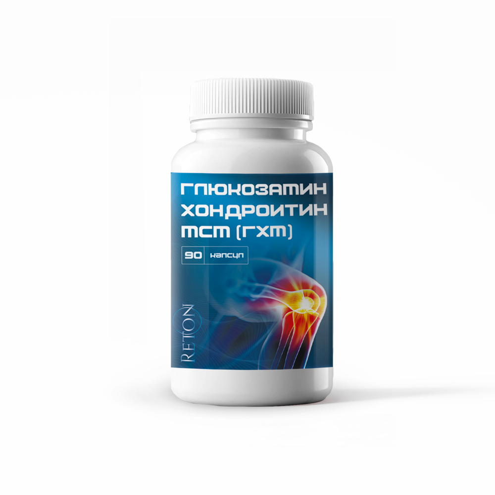 Изображение товара Биологическая добавка Reton гхм 90 капсул для суставов и связок
