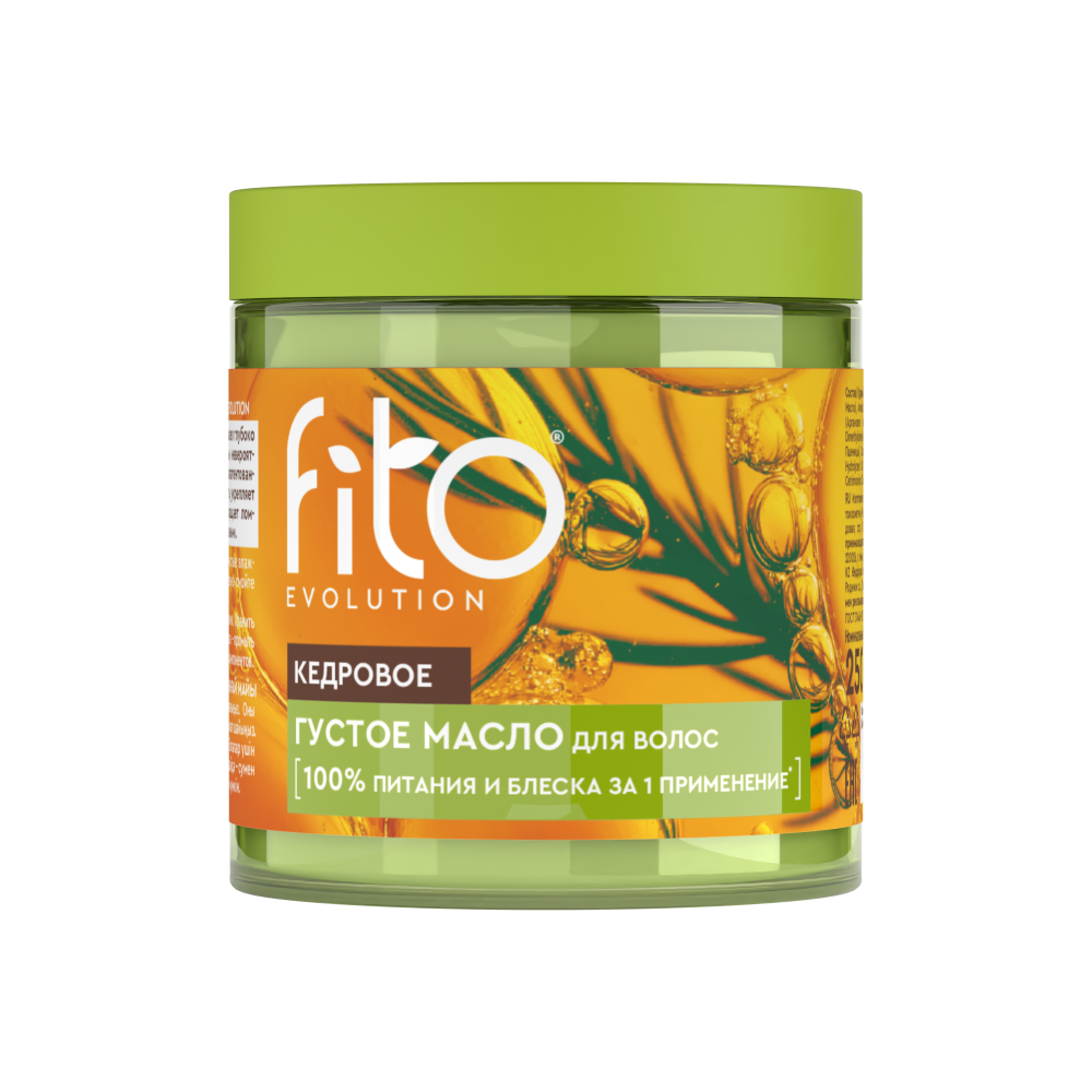 Изображение товара Масло для волос Fito Evolution кедровое густое 250 мл для укрепления и блеска Изображение товара Масло для волос Fito Evolution кедровое густое 250 мл для укрепления и блеска