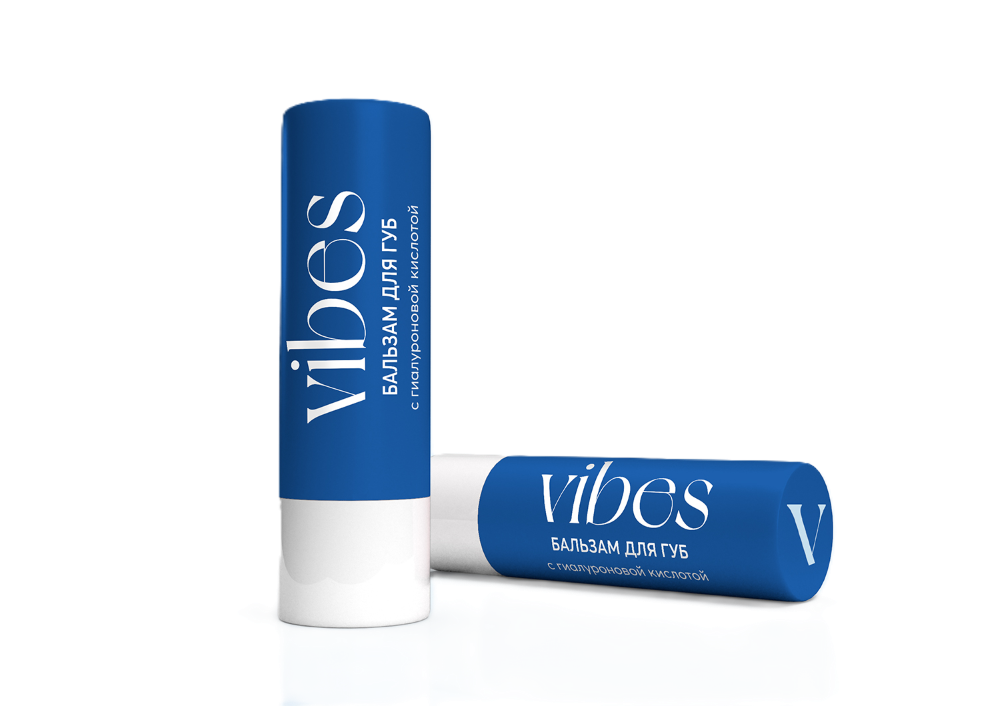 Изображение товара Vibes бальзам для губ с гиалуроновой кислотой 4,2 г увлажнение и защита
