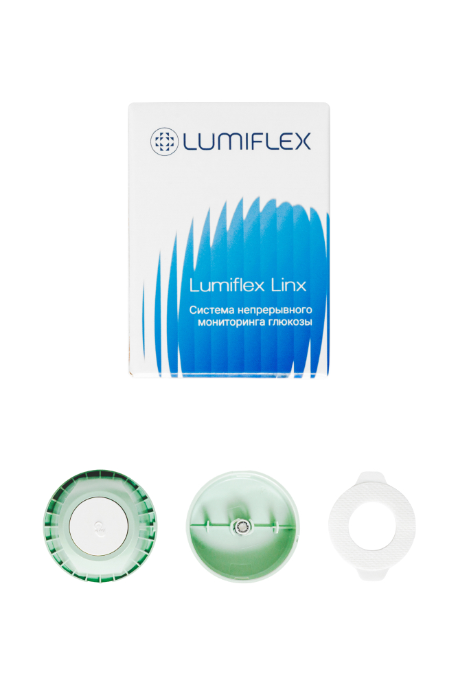 Изображение товара Система мониторинга глюкозы Lumiflex Linx для диабетиков