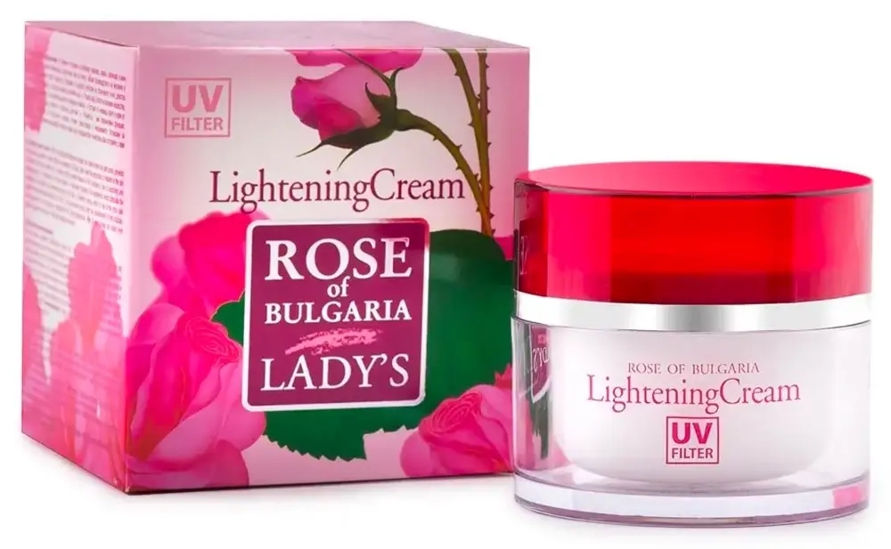 Изображение товара Крем для лица Rose of Bulgaria с UV-фильтром 50 мл отбеливающий уход Изображение товара Крем для лица Rose of Bulgaria с UV-фильтром 50 мл отбеливающий уход
