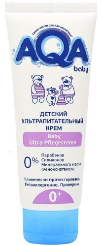 Изображение товара Aqa baby крем ультрапитательный детский 75 мл