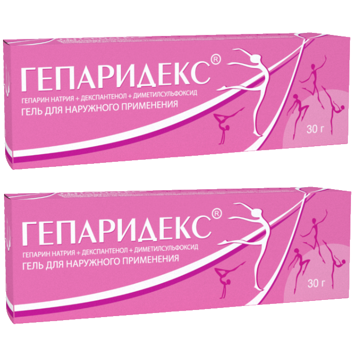 Изображение товара Набор из 2 уп Гепаридекс 30 г