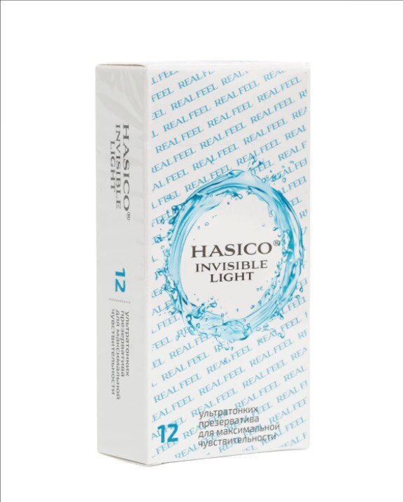 Изображение товара Презервативы hasico light ультратонкие 12 шт. для защиты и контрацепции