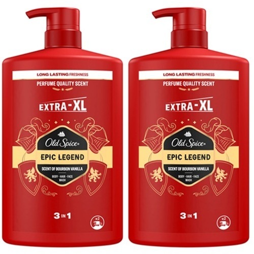 Изображение товара Набор из 2хOld spice гель для душа+шампунь epic legend 1 л со скидкой