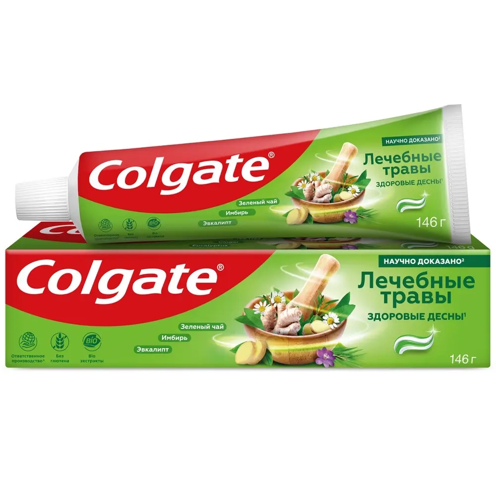 Colgate лечебные травы зубная паста 100 мл инструкция по применению