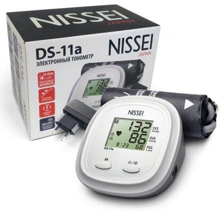 Изображение товара Цифровой автоматический тонометр Nissei DS-11 A для измерения артериального давления