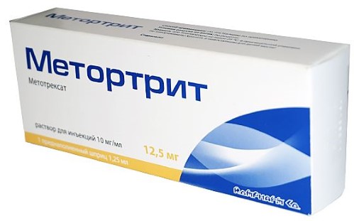 Изображение товара Метортрит 10 мг/мл раствор для инъекций 1 шт
