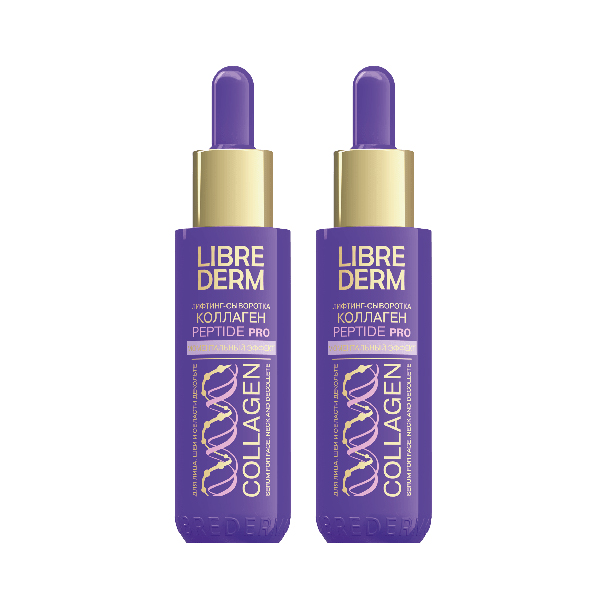 Изображение товара Набор 1+1 Librederm Коллаген (Collagen) лифтинг-сыворотка Моментальный эффект 40мл