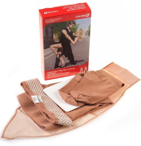 Изображение товара Медицинские компрессионные чулки Lauma 2 класс, размер 4k, натуральный материал