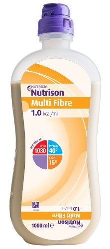 Изображение товара Нутризон с пищевыми волокнами 1000 мл - питание для тяжелых состояний и послеоперационного восстано