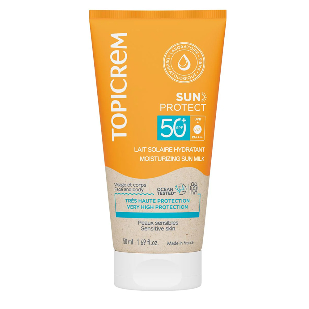 Изображение товара Topicrem sun protect молочко увлажняющее солнцезащитное spf50+ 50 мл