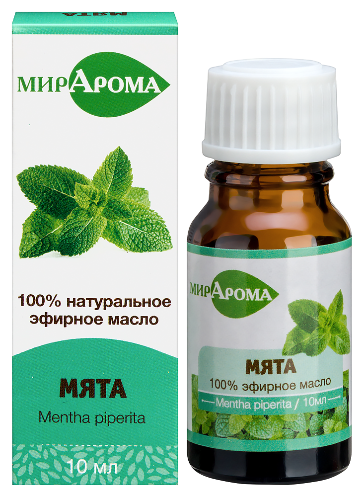 Изображение товара Мирарома эфирное масло мята 10 мл для ухода и ароматерапии Изображение товара Мирарома эфирное масло мята 10 мл для ухода и ароматерапии